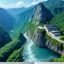 用户旅行Vlog君的头像，男性、旅行装扮、山地背景，阳光明媚表情轻松